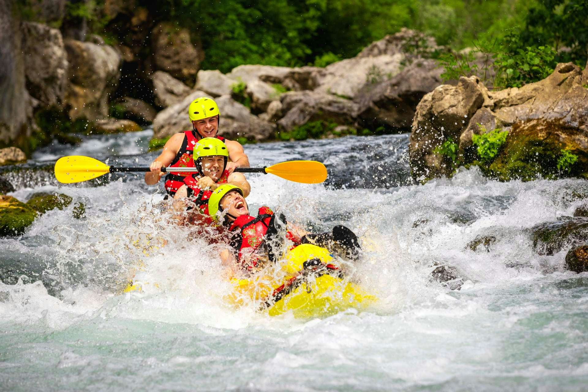 Rapid Rafting with Picnic